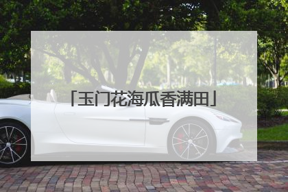 玉门花海瓜香满田