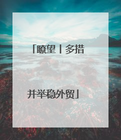瞭望丨多措并举稳外贸