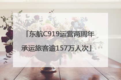 东航C919运营两周年承运旅客逾157万人次