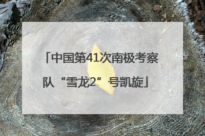 中国第41次南极考察队“雪龙2”号凯旋