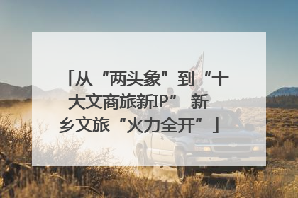 从“两头象”到“十大文商旅新IP” 新乡文旅“火力全开”
