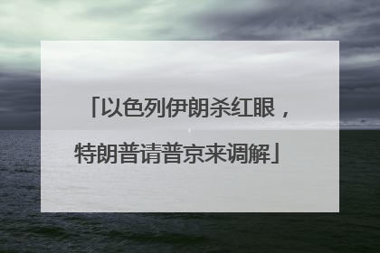 以色列伊朗杀红眼，特朗普请普京来调解