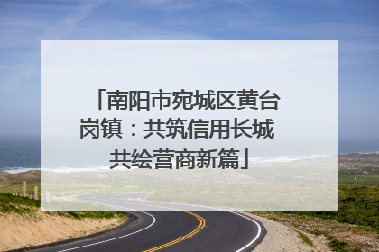 南阳市宛城区黄台岗镇：共筑信用长城 共绘营商新篇
