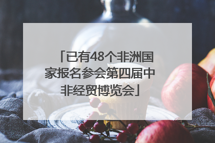 已有48个非洲国家报名参会第四届中非经贸博览会