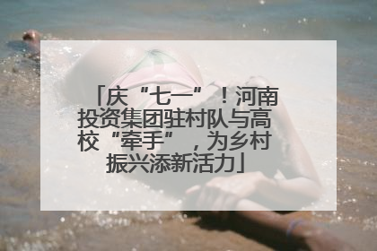 庆“七一”！河南投资集团驻村队与高校“牵手”，为乡村振兴添新活力