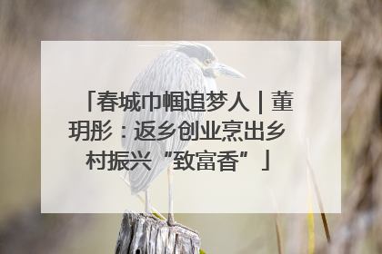 春城巾帼追梦人｜董玥彤：返乡创业烹出乡村振兴“致富香”