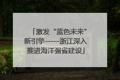 激发“蓝色未来”新引擎——浙江深入推进海洋强省建设