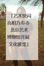 艺术快闪亮相万寿寺 北京艺术博物馆开展文化雅集
