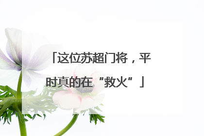 这位苏超门将，平时真的在“救火”