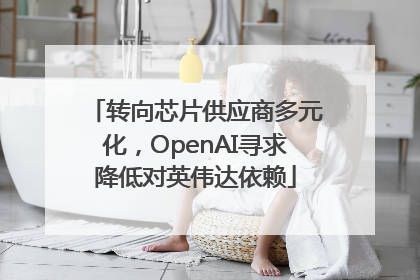 转向芯片供应商多元化，OpenAI寻求降低对英伟达依赖