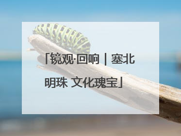 镜观·回响｜塞北明珠 文化瑰宝
