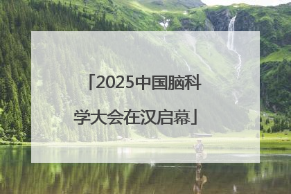 2025中国脑科学大会在汉启幕